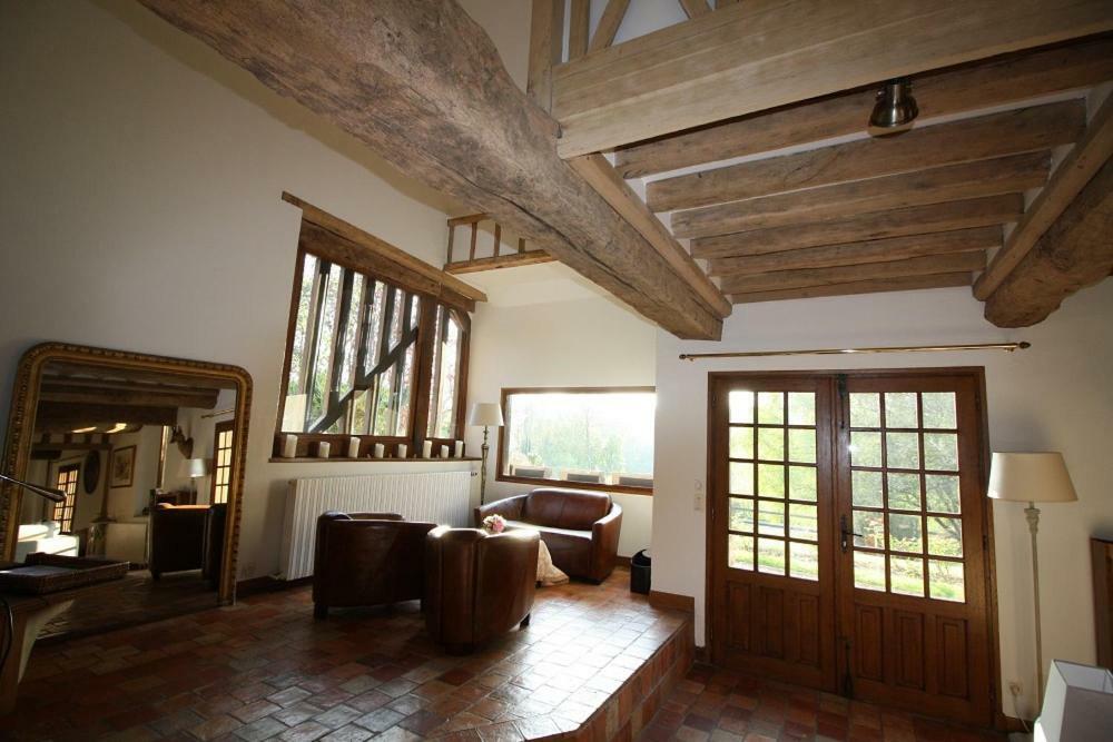 Maison Normande de Caractère A Colombages Saint-Hymer Extérieur photo