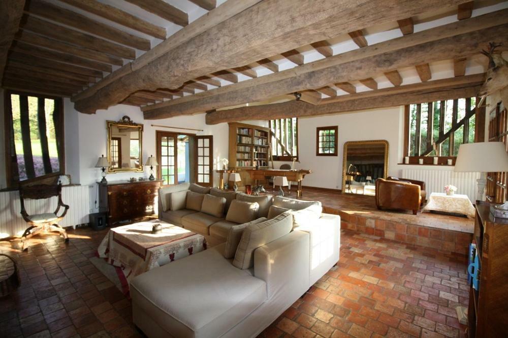 Maison Normande de Caractère A Colombages Saint-Hymer Extérieur photo