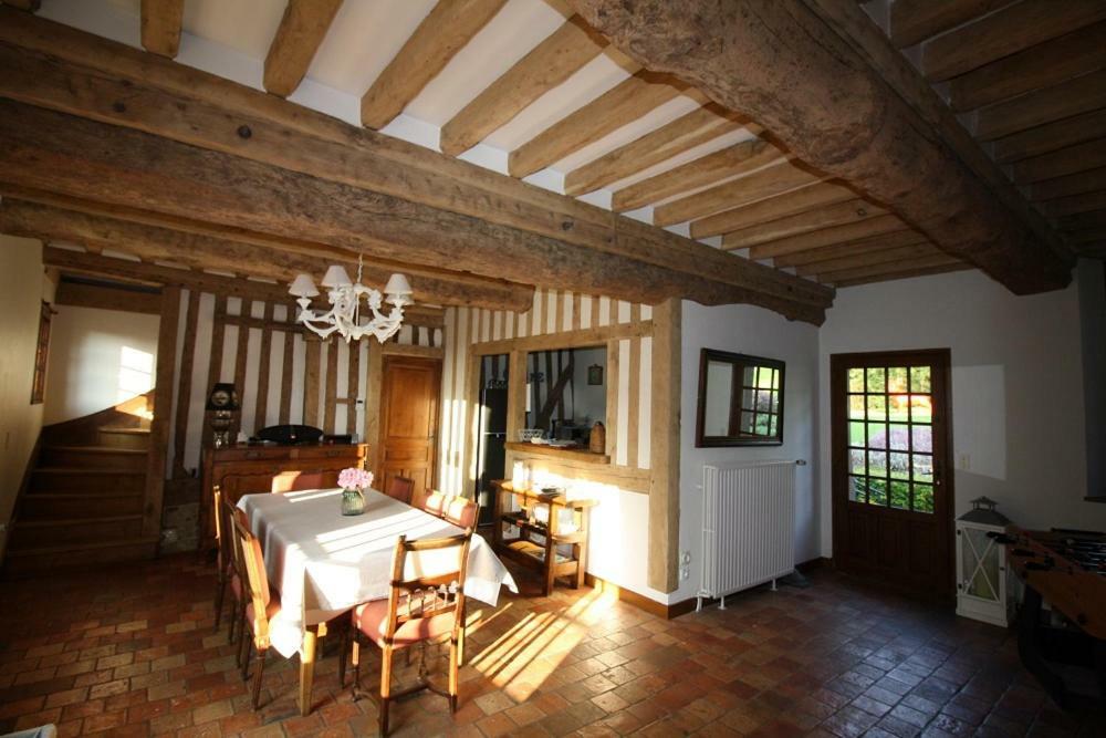 Maison Normande de Caractère A Colombages Saint-Hymer Extérieur photo